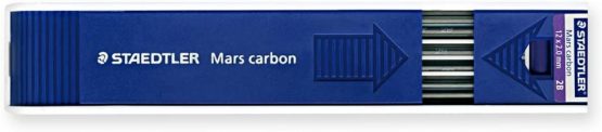 STAEDTLER Mars Carbon Leads (Pack of 12)