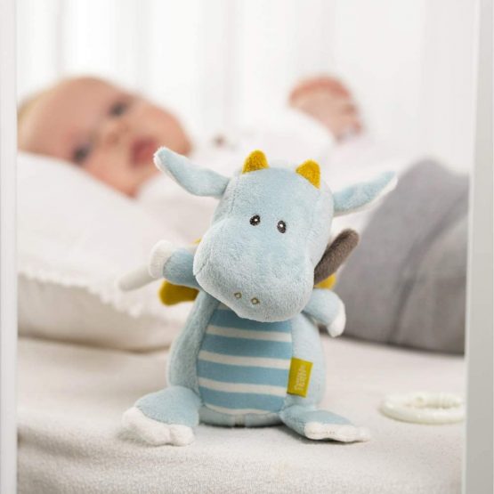 Fehn 065015 Dragon Music Box – Wind-Up Music Box with Removable Mechanism – for Babies and Toddlers from Birth Upwards – Dimensions : 17 cm - Image 3