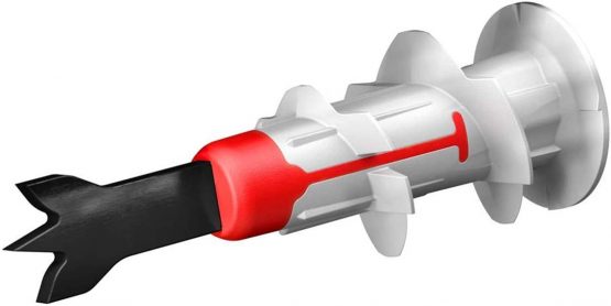 fischer Duoblade, Tasselli Autoforanti Espandenti per Cartongesso, 50 Pezzi 545675, Grigio/Rosso - Image 2