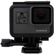 [UPGRADED 2019] micros2u Gopro HERO 7, HERO 6, HERO 5 Compatible Protective Case Frame Housing Mount with Full Port Access. Includes Hi-Torque Thumbscrew great for Wet conditions or wearing Gloves