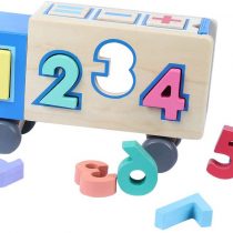 B&Julian MZ1106-2724 Number Puzzle Plug-In Game, Multi-Colour