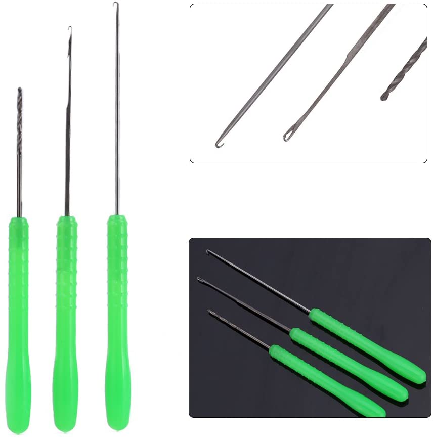 Zerone 3 in 1 Baiting Needle Tool Gr, Silver, Green, M - Image 3