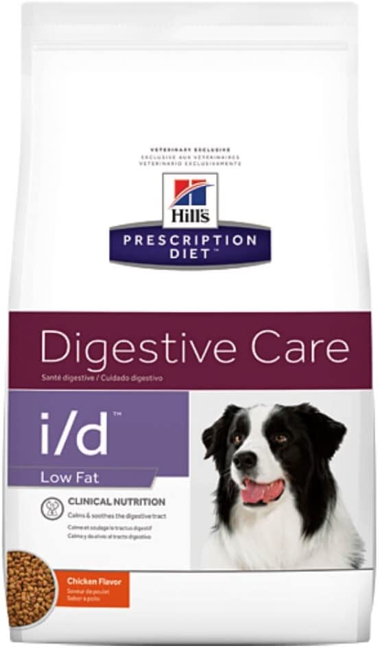 Hill's Prescription Diet Canine I/D Digestive Health Food for Dogs Low Fat Chicken 6 kg, 6 kg (Pack of 1)