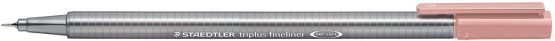 Triplus Fineliner 334 Felt-Tip Pen Superfine Tip 0.3 mm Antique Pink - Image 2