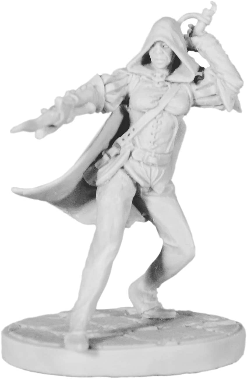 Gale Force Nine 71072 - D&D Waterdeep Dragon Heist - Black Viper (1 figure), 4.25 Inch (Pack of 1) - Image 4