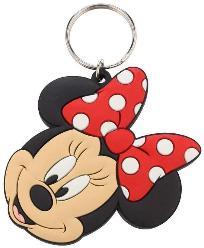 Disney, RK38321C, Minnie Mouse - Head Rubber Keychain, Multi-Color, 4.5 x 6cm, 60 x 80 cm - Image 2