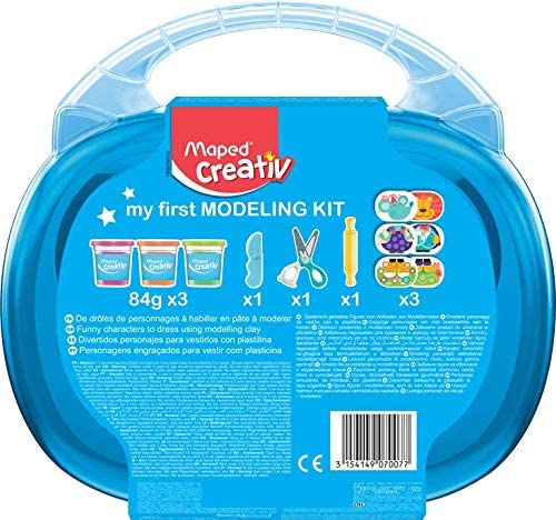 Maped 907007 First Dough Set, Verschiedene Farben, Unique waist - Image 3