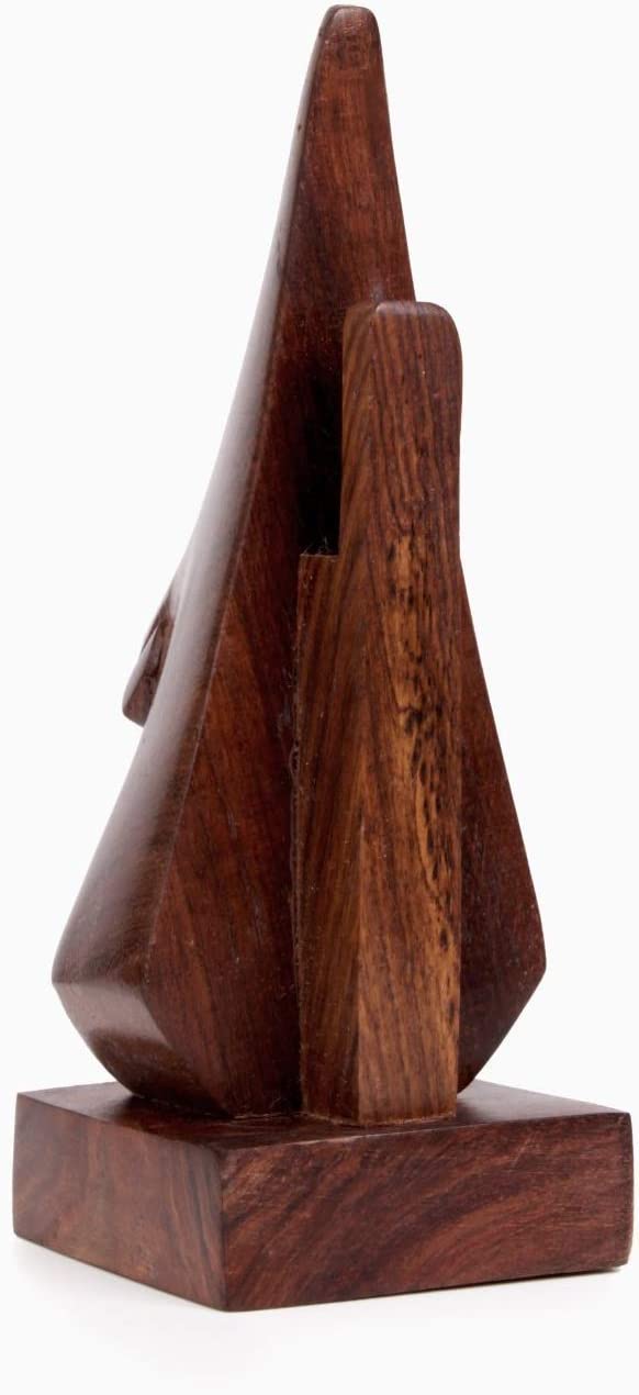 Christmas Gifts Quirky Handmade Nose Shaped Wooden Decorative Spectacle/Reading Glass Holder/Stand by Store Indya - Image 2