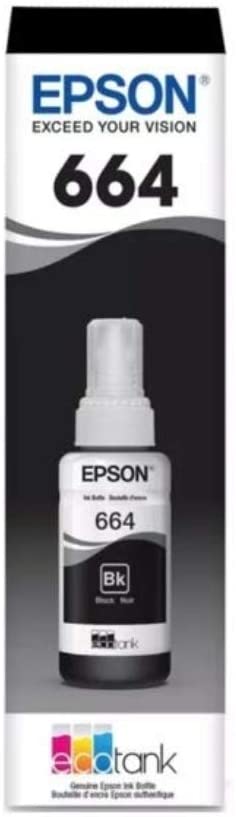 Genuine Epson Ink Bottles - Ecotank (T6641-4-SVH) 4 Bottles: Black, Cyan, Magenta, Yellow (ET-2500, ET-2550, ET-2600, ET-2650, ET-4500) - Image 2