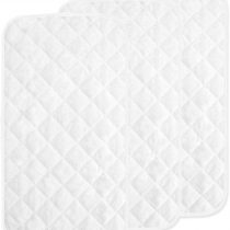 Waterproof Changing Mat Liners Quilted, Pack of 3, Baby Skin Friendly Bamboo Terry, Diaper Changing Liners, Larger in 28” x 15”