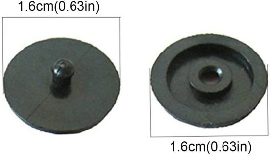 Seat Belt Stop Button Buttons Prevent Seatbelt Buckle from Sliding Down The Belt Set of 4 Plastic Seat-Belt Stopper Clips Snap-On System No Welding Required Beige - As Seen on TV (Beige) - Image 4
