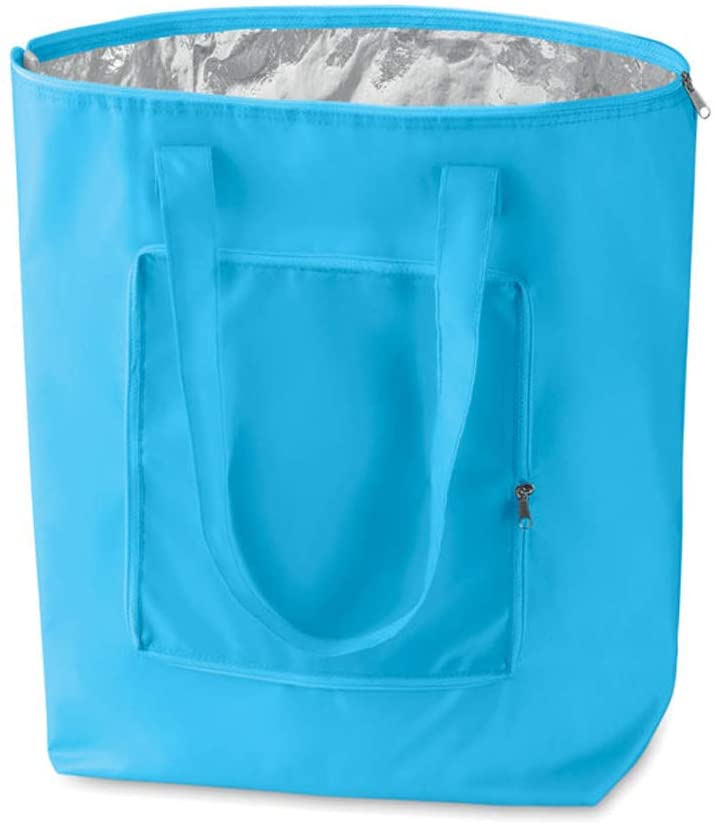 noTrash2003 Foldable shopping bag with case, light and stable, with inner aluminium coating, cooling function in 6 attractive colours