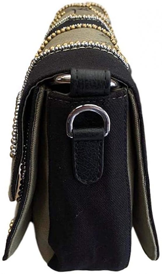 Desigual Hibiscus Rock Am Across Body Bag Negro - Image 4