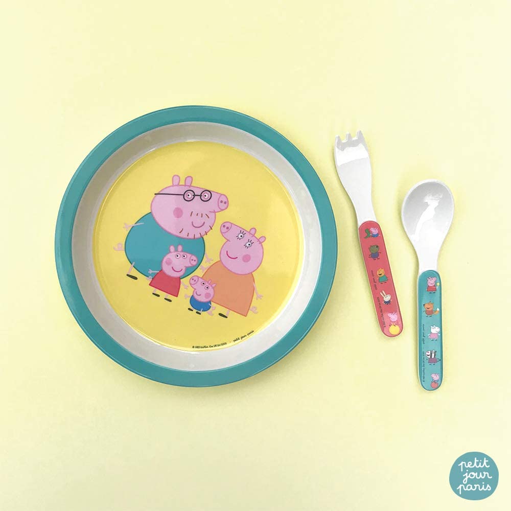 Petit Jour Paris - Set of 5 Pieces Peppa Pig - with Its Gift Box!, Mehrfarbig, 5 Stück (1er Pack) - Image 4