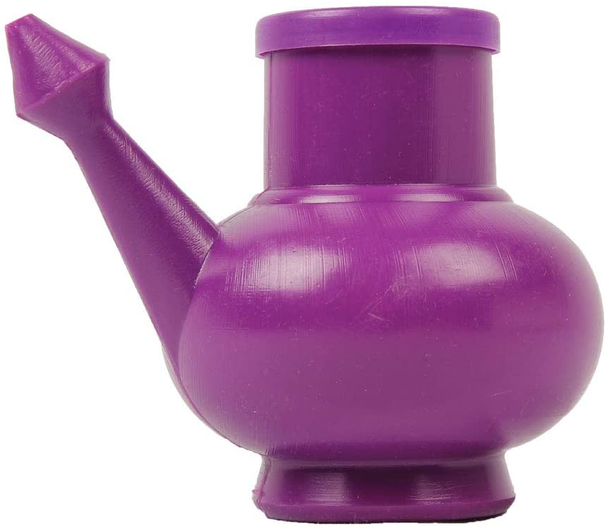 Yoga-Mad Unisex Adult Genie Neti Pot Neti Pot - Purple, 240ml