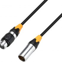 Adam Hall Cables DMX Cable 5-Pin XLR Male to XLR Female IP65 3.0 m