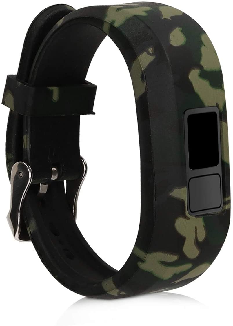 kwmobile 2x Silicone Straps Compatible with Garmin Vivofit jr. / jr. 2, Set of 2 Fitness Tracker Replacement Watch Band Strap - Image 2