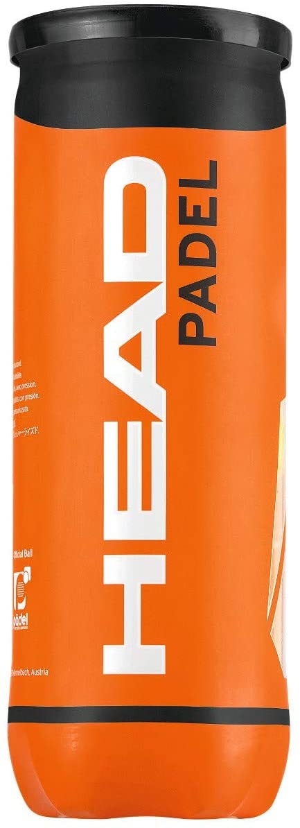 HEAD Padel Team Ball Tri-Pack, Yellow