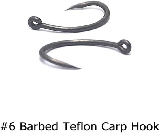 NEWSHOT 10 Set Ronnie Rigs -Teflon Barbed Hook Quick Change Swivels Hook Stops Shrinking Tube Made Hair Combi Rig Carp Pop Up Coarse Fishing - Image 2