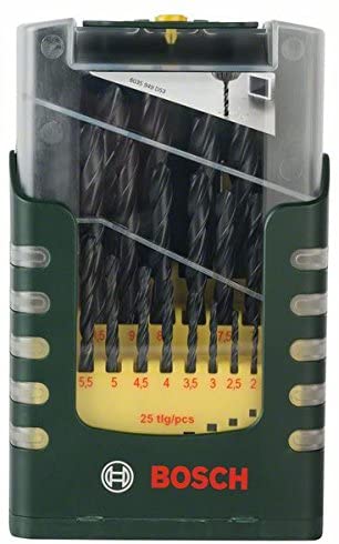 Bosch 2607017153 Metal Drill Bit Set (25-Piece), Black - Image 2