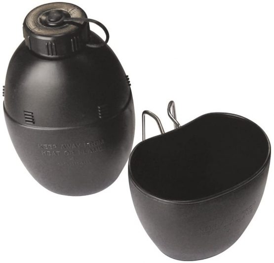 KombatUK 58 Pattern Water Bottle & Mug - Survival - Camping - Hunting - Fishing etc