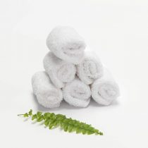 Cheeky Wipes - Organic Premium White Heavyweight Cotton 25 Pack Baby Wipes - 15x15cm Reusable Towelling Wipes, Extra Soft & Perfect for Cleansing Baby's Hands and Face | Eco Friendly