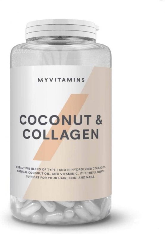 Coconut + Collagen (60 Capsules) - Myvitamins