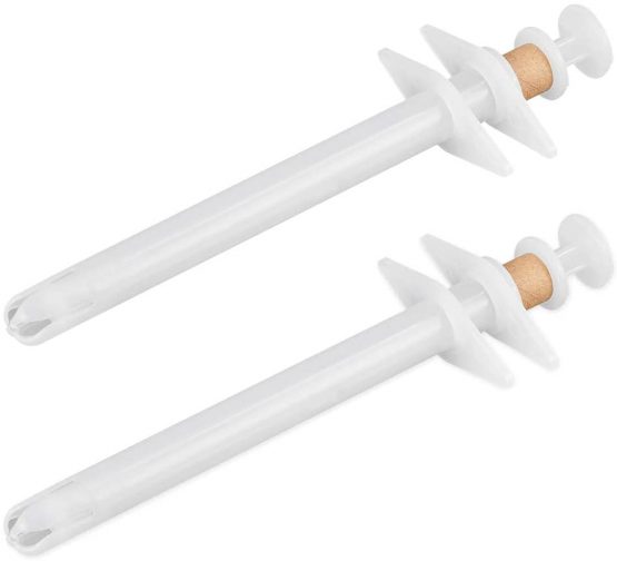 SCSpecial Pet Piller 2 Pieces Plastic Pet Pill Poppers Handy Durable Pet Pill Dispenser Medical Tablets Feeding Tool for Dogs and Large Cats