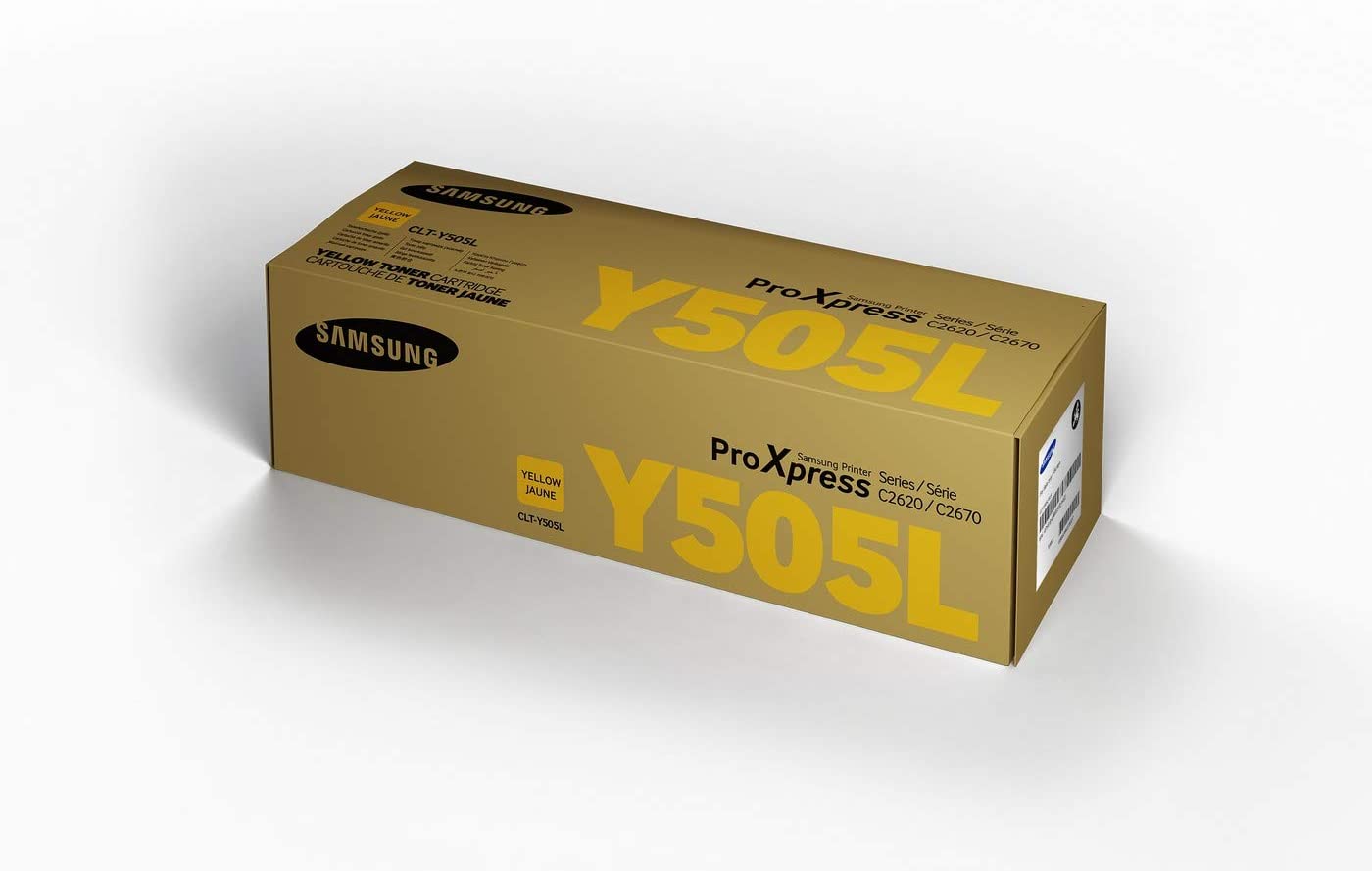 Samsung SU512A CLT-Y505L High Yield Toner Cartridge, Yellow, Pack of 1