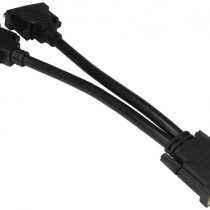 World of Data DVI-D Splitter Cable Adapter - Duplicate your image on TWO displays