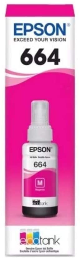 Genuine Epson Ink Bottles - Ecotank (T6641-4-SVH) 4 Bottles: Black, Cyan, Magenta, Yellow (ET-2500, ET-2550, ET-2600, ET-2650, ET-4500) - Image 4