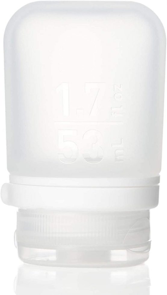 humangear GoToob+ Small 44ml GoToob+ Travel Bottle with locking cap - Small 44ml - Clear, Small