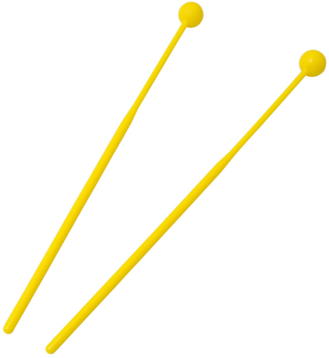 Plastic Head Beaters for Glockenspiel Xylophone & Metallophone, yellow