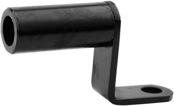 Bicycle Flashlight Bracket, Aluminum Alloy Bike Handlebar Extender Conversion Mount Bracket Black Cycling Equipment