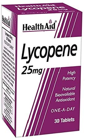HealthAid Lycopene 25mg - 30 Tablets, 30 count (Pack of 1)