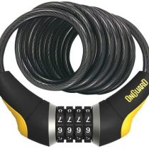 On-Guard Doberman-8031 Combo Coil Lock - Black, 18.5 x 1.2 cm