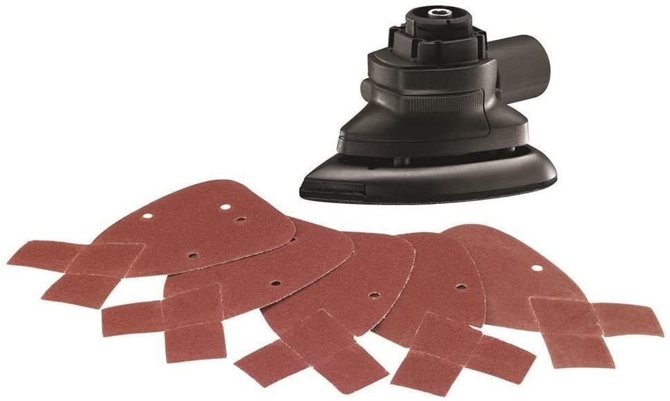 Black & Decker MTSA2-XJ Multi-Evo Multi-Tool Sander Attachment, Black/Orange, Diamètre D'orbite 2 mm - Image 4