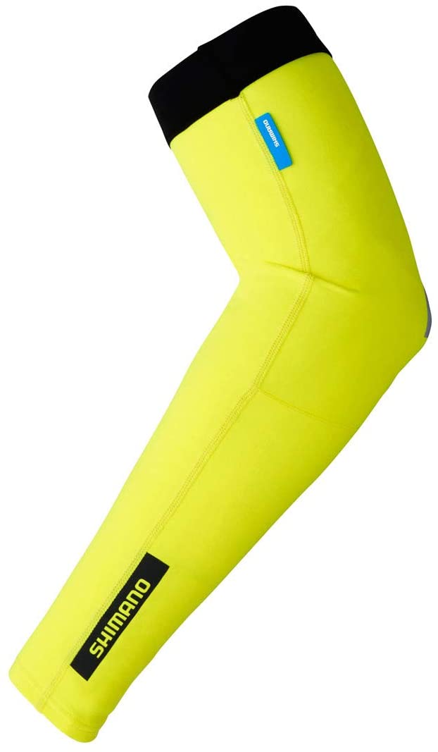 Shimano Sleeves SH M Ama T-S, Men, Yellow, S