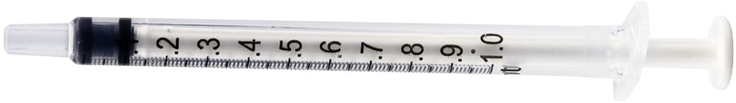 Ciringe 1 ml Syringe - Pack of 20, 1ml - Image 2