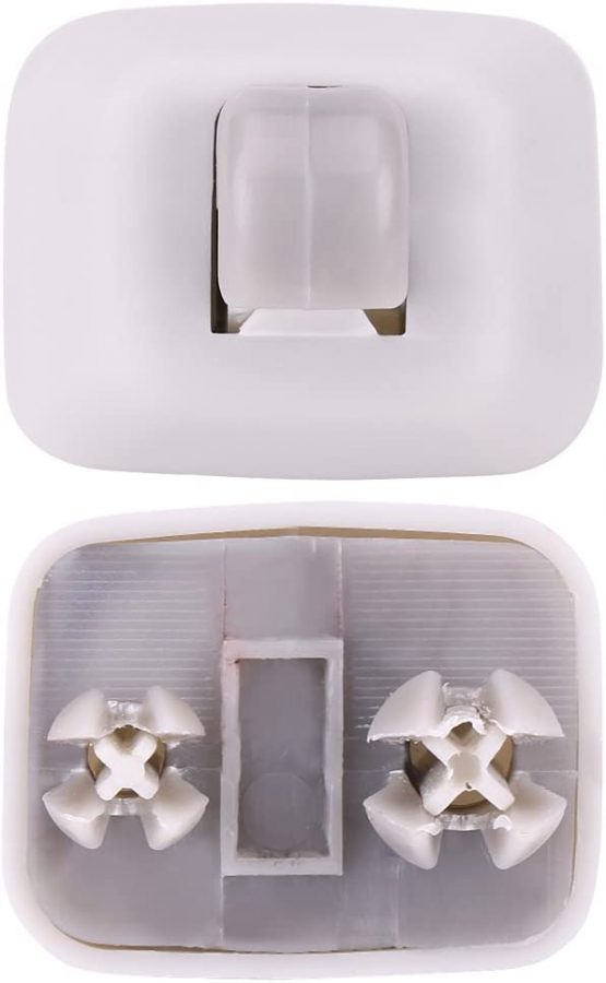 Sun Visor Clip, Car Interior Sun Visor Clip Hook Clip Bracket for A1 A3 A4 S4 A5 S5 Q3 Q5 TT 8E0857562A - Image 4