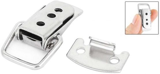 Saim Stainless Steel Case Chest Box Spring Draw Toggle Latch Catch Hasp, 10 Set - Image 3