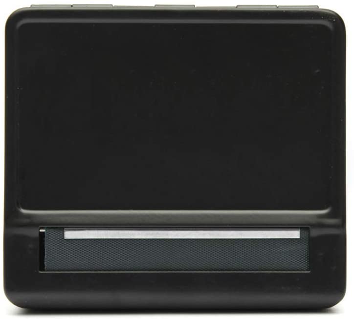 EKdirect Automatic Cigarette Rolling Machine 70mm Cigarette Portable Metal Box for Cigarette Rolling, Black - Image 2