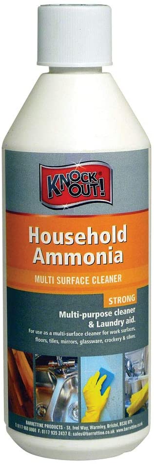 Knock Out Household Ammonia, 500 ml, 500 ml (Pack of 1)