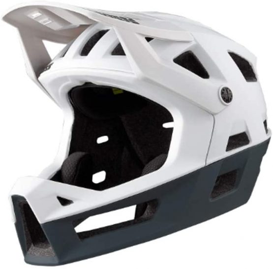 IXS Trigger FF Unisex Adult Mountain Bike Helmet, White, SM (54-58 cm)