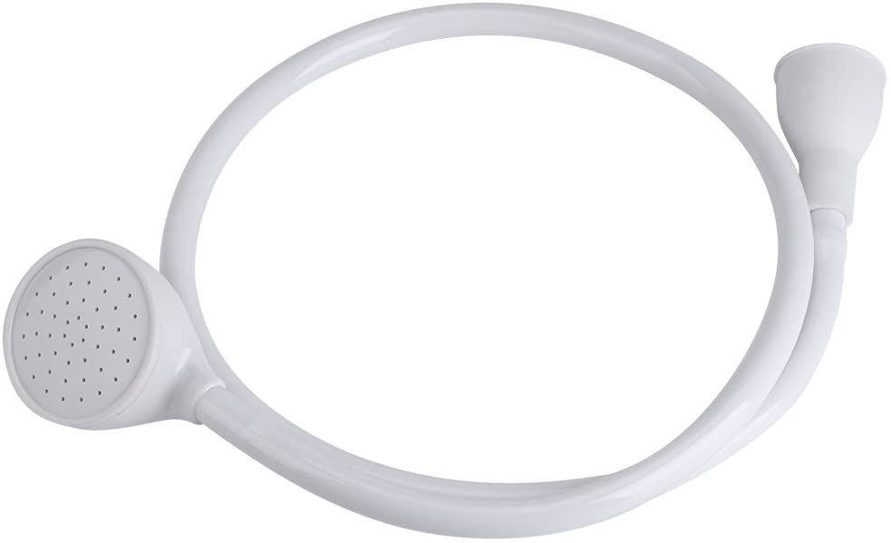 Zerodis Shower Sprayer for Pets Bath Tool for Dogs with Shower Head (Single Faucet), White - Image 4