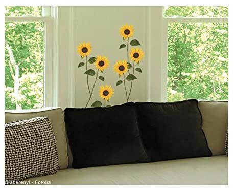 PLAGE Sunflowers, Polyvinyl, Yellow, 21 x 0,1 x 29,6 cm - Image 2