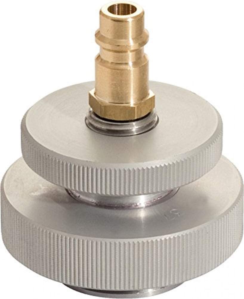 KS Tools 160.0709 Bleed nozzle bayonet adapter B 35 for brake bleeding, Silver / Gold