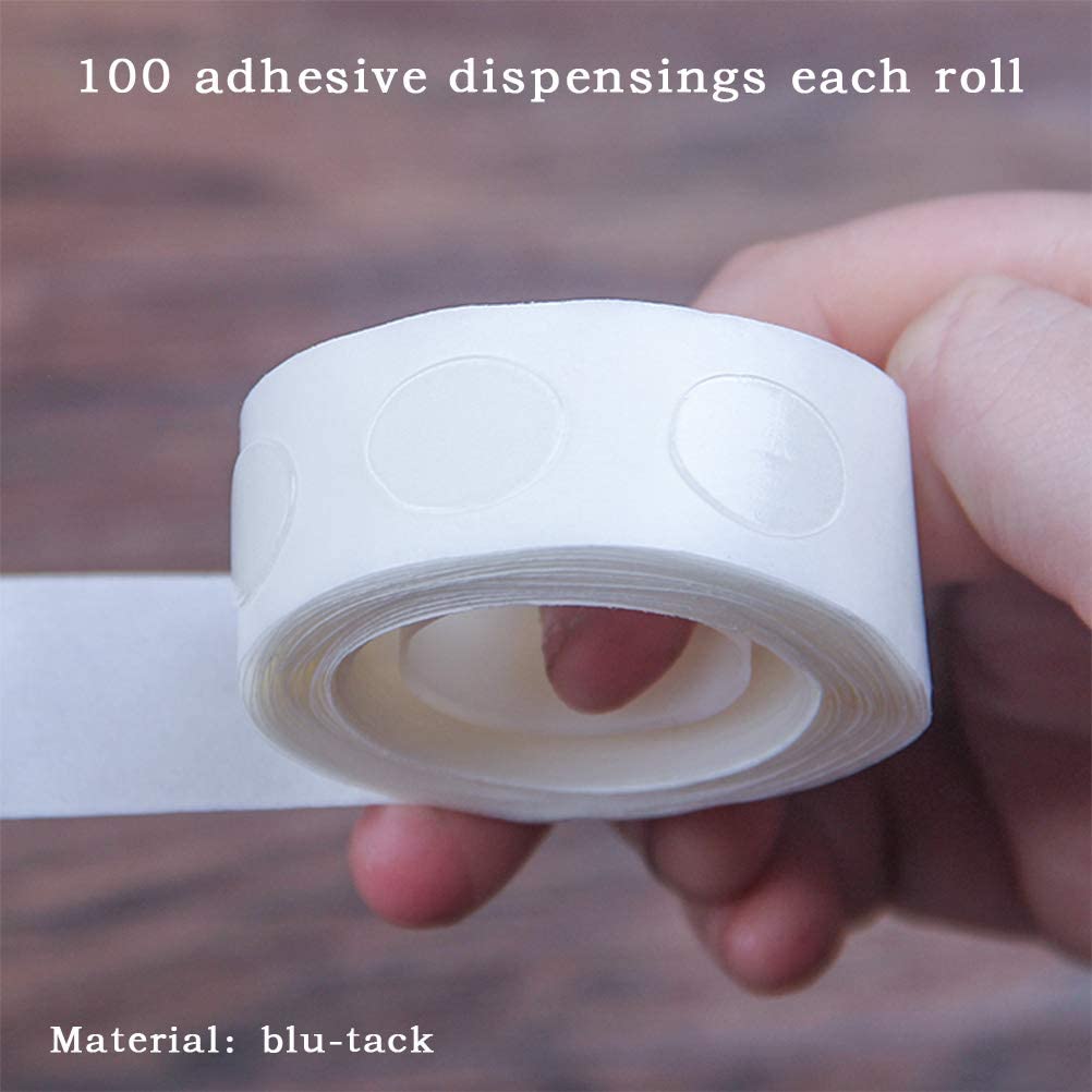 YOTINO 1000 Pieces Balloons Glue Dots Double Sided Adhesive Dots