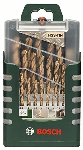 HSS-TiN-Metallbohrer-Set 25-teilig - Image 2
