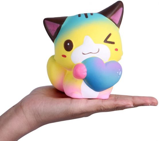Anboor 3 Pcs Squishies Dog Cat Kawaii Scented Soft Slow Rising Animal Squishies Squeeze Stress Relief Kids Toy Prime Collection Gift - Image 4